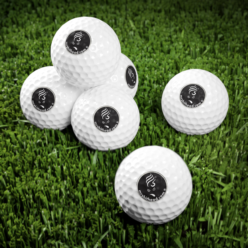 Mr. Shithead Everyone's Been One Totem Golf Balls, 6pcs