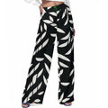 Ms. Shithead Everyone's Been One Black White Midnight Legend Totem Wide Leg Lounge Attitude Pants