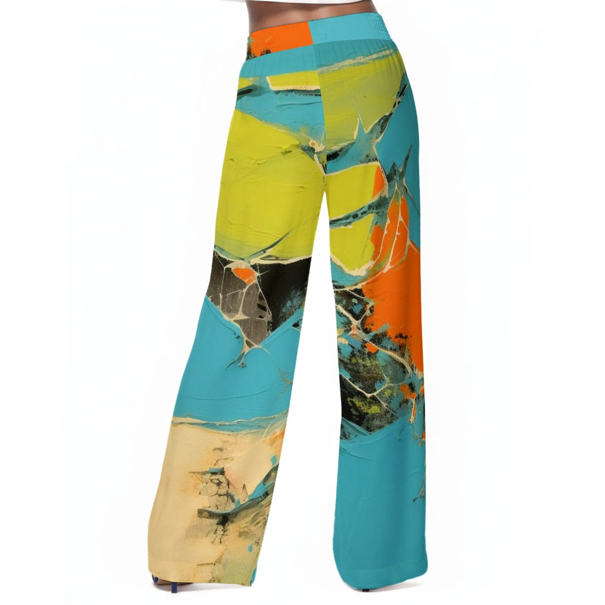Ms. Shithead Everyone's Been One In-Flight Aerial Totem Wide Leg Lounge Attitude Pants