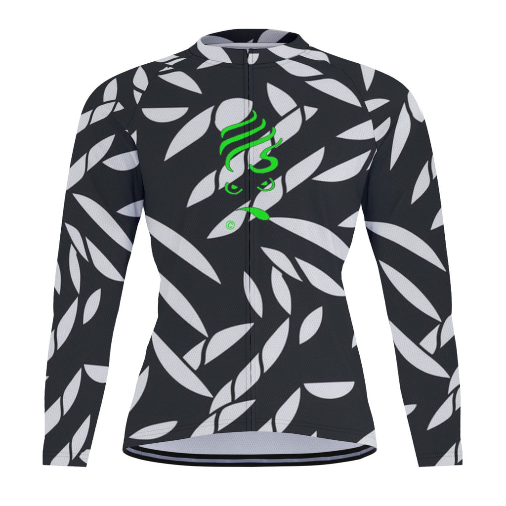 Mr. Shithead Everyone's Been One Black White Midnight LegMen's Bicycle Jersey Shirt With Long Sleeve