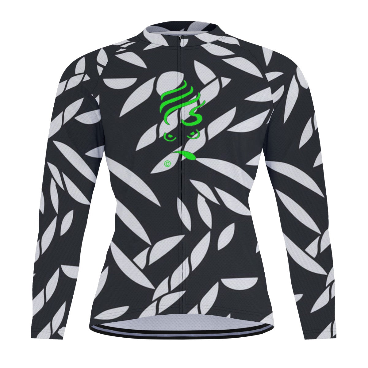 Mr. Shithead Everyone's Been One Black White Midnight LegMen's Bicycle Jersey Shirt With Long Sleeve