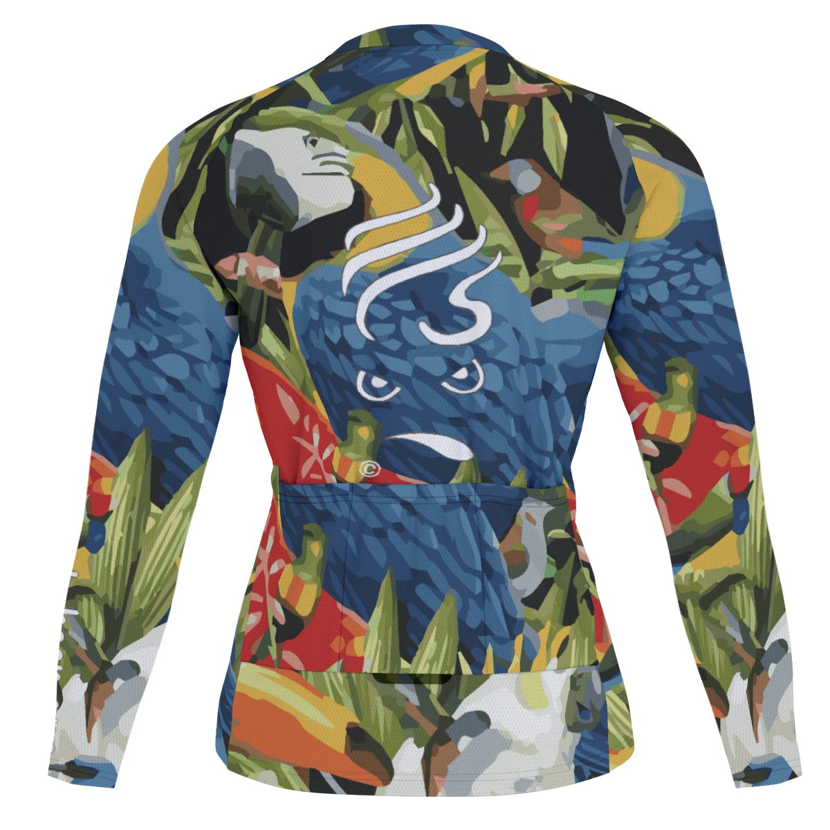 Mr. Shithead Everyone's Been One Parrot Head Totem Men's Bicycle Jersey Shirt with Long Sleeve