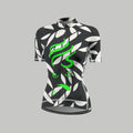 Ms. Shithead Everyone's Been One Black White Midnight Legend Women's Bicycle Jersey With Short Sleeve Shirt