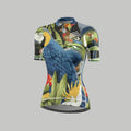 Ms. Shithead Everyone's Been One Parrot Head Totem Women's Bicycle Jersey with Short Sleeve