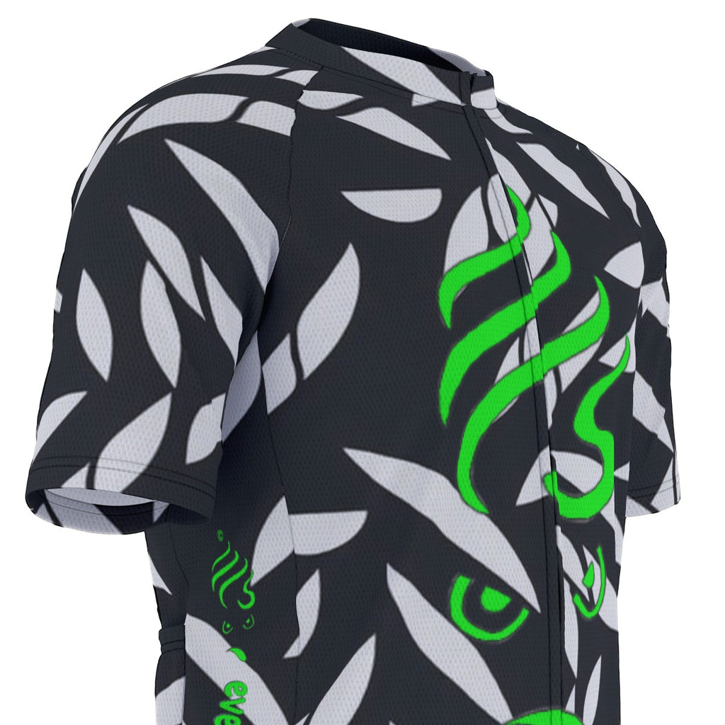 Mr. Shithead Everyone's Been One Black White Midnight Madness Totem Men's Bicycle Jersey with Short
