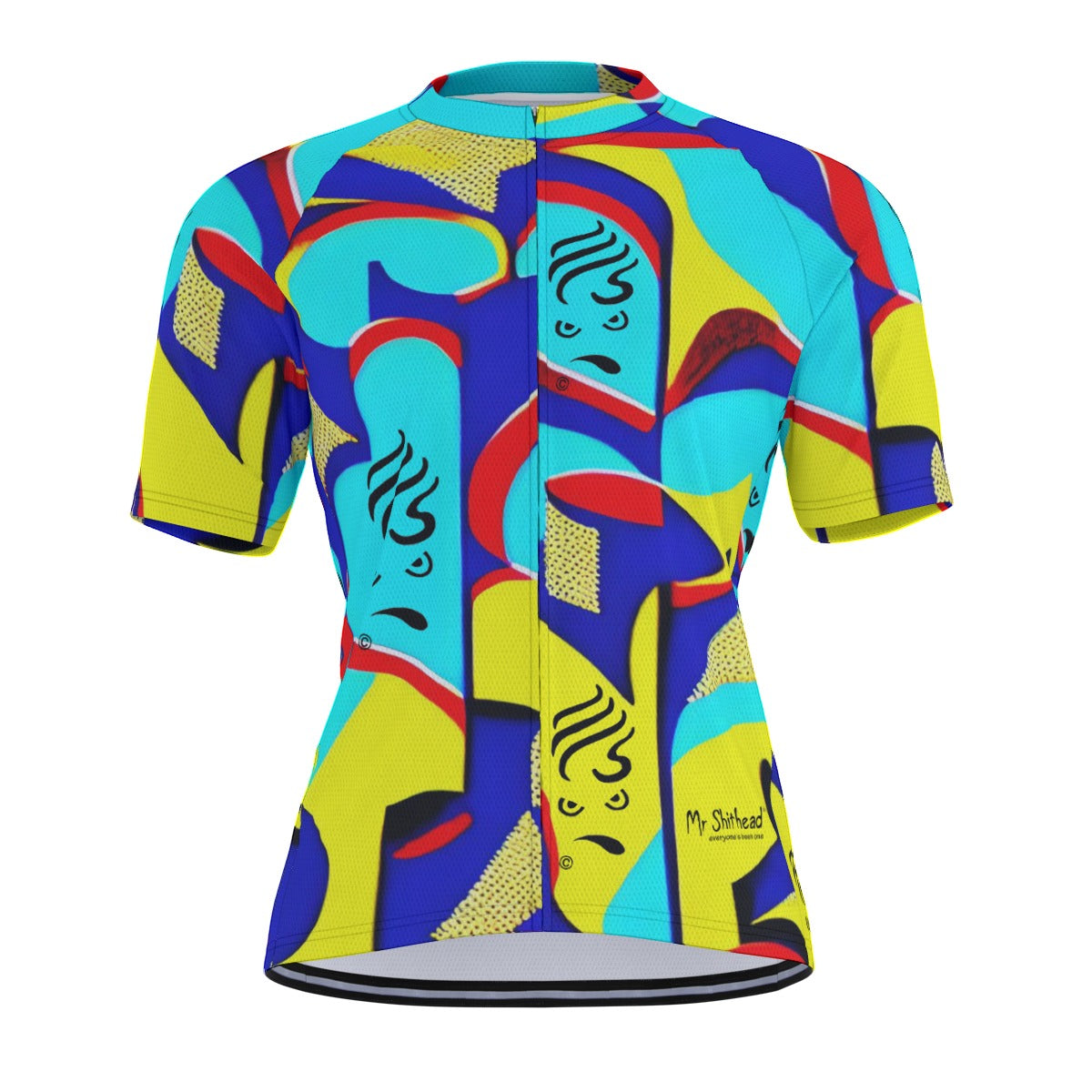 Mr. Shithead Everyone's Been One "Whirlwind" Totem Men's Bicycle Jersey with Short Sleeve Shirt