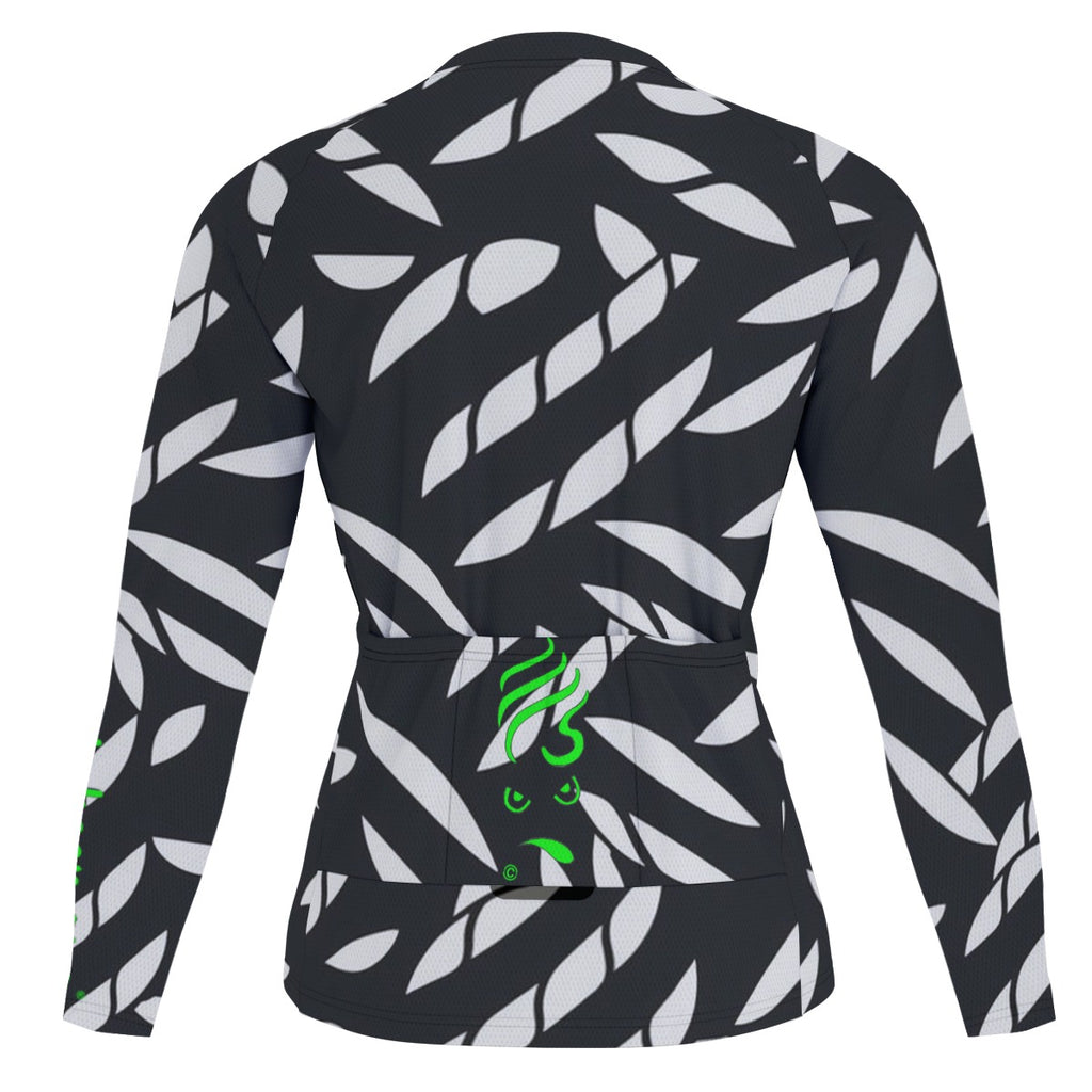 Mr. Shithead Everyone's Been One Black White Midnight LegMen's Bicycle Jersey Shirt With Long Sleeve