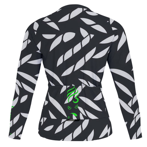 Mr. Shithead Everyone's Been One Black White Midnight LegMen's Bicycle Jersey Shirt With Long Sleeve