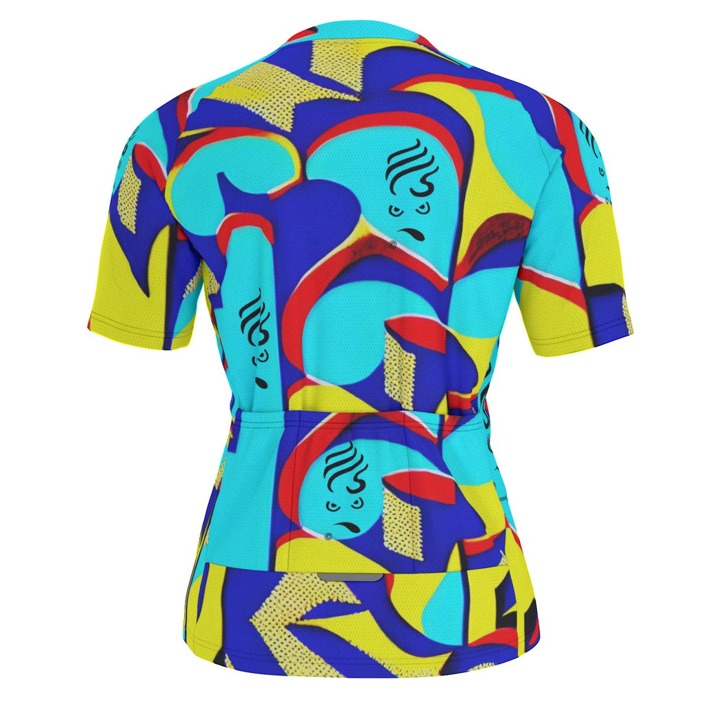 Mr. Shithead Everyone's Been One "Whirlwind" Totem Men's Bicycle Jersey with Short Sleeve Shirt