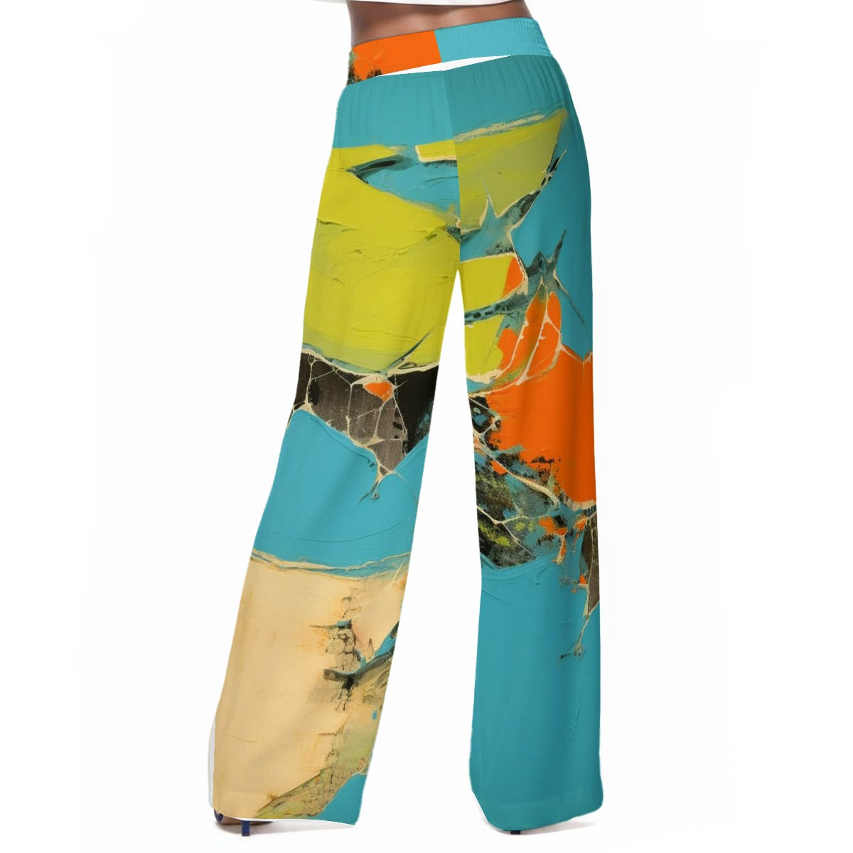 Ms. Shithead Everyone's Been One In-Flight Aerial Totem Wide Leg Lounge Attitude Pants