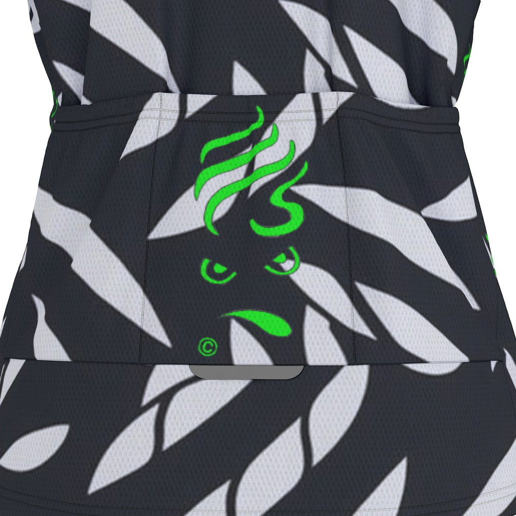 Mr. Shithead Everyone's Been One Black White Midnight Madness Totem Men's Bicycle Jersey with Short