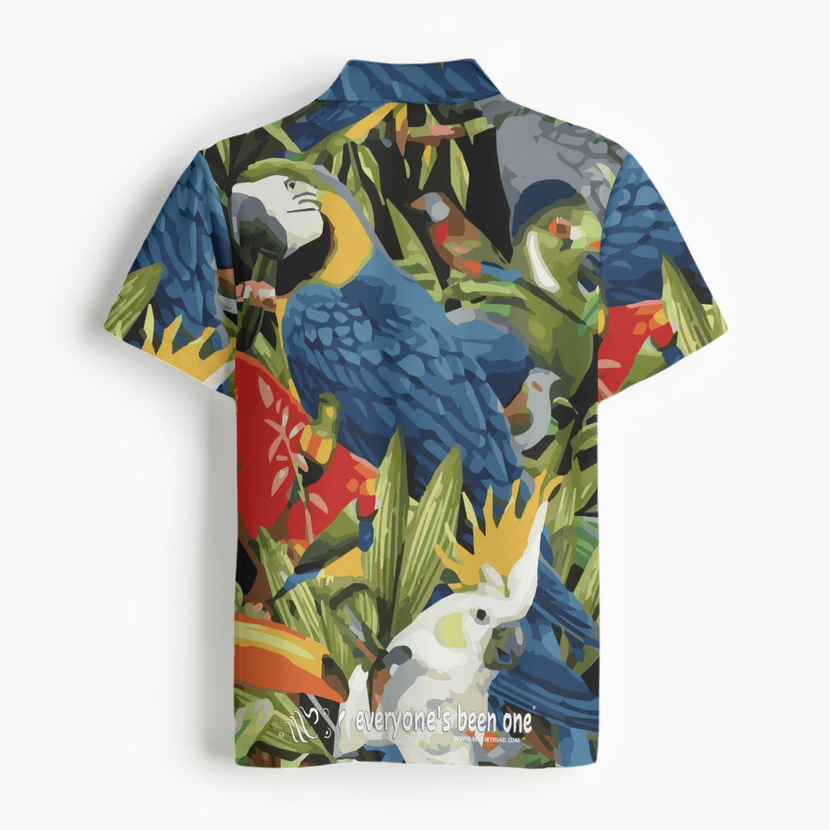 Mr. Shithead Everyone's Been One Parrot Head Totem Men's Golf/Tennis Polo Shirt
