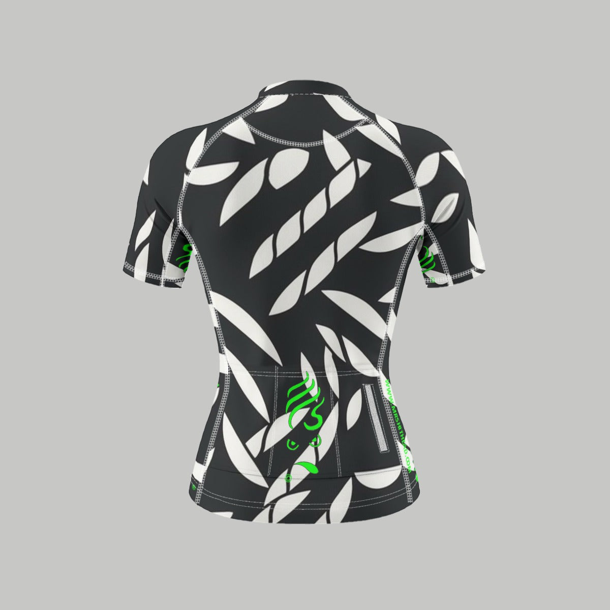 Ms. Shithead Everyone's Been One Black White Midnight Legend Women's Bicycle Jersey With Short Sleeve