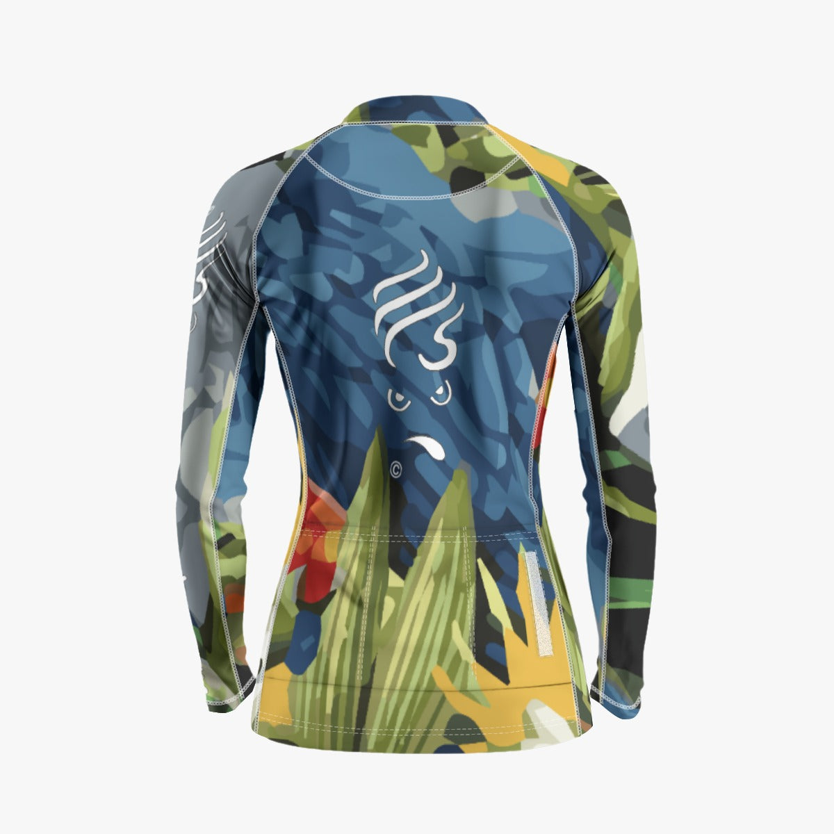 Ms. Shithead Everyone's Been One Parrot Head Totem Women's Bicycle Jersey with Long-Sleeve