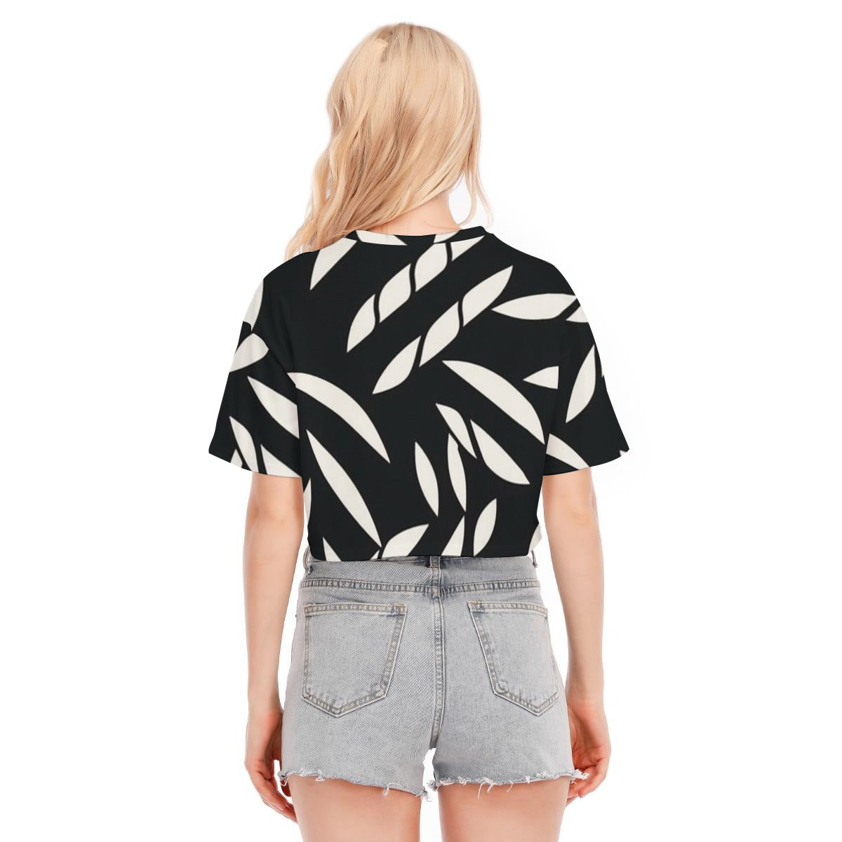 Ms. Shithead Everyone's Been One Black White Legend Totem Lounge Attitude Cropped T-Shirt