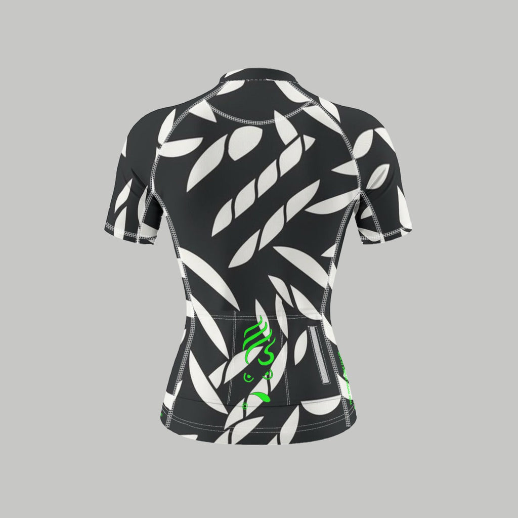 Ms. Shithead Everyone's Been One Black White Midnight Legend Women's Bicycle Jersey With Short Sleeve Shirt