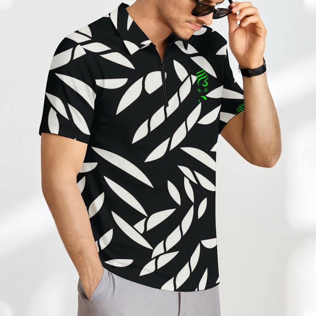 Mr. Shithead Everyone's Been One Black White Midnight Legend Totem Men's Golf/Tennis Polo Shirt