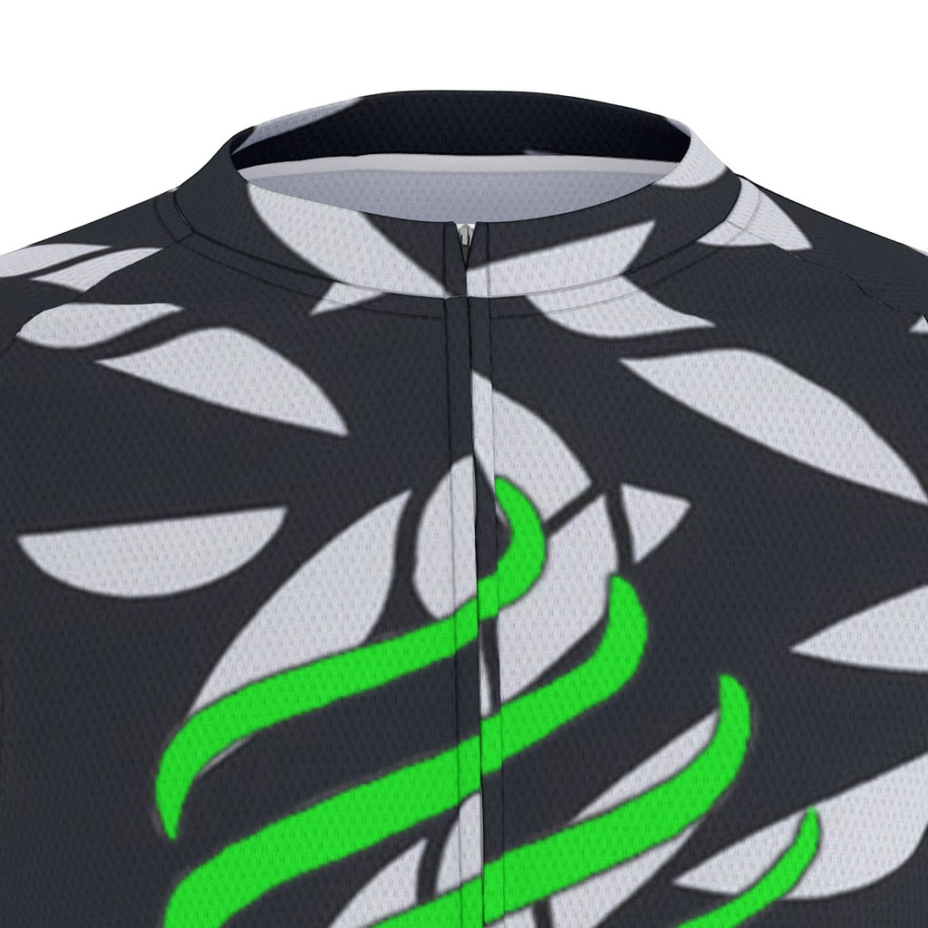 Mr. Shithead Everyone's Been One Black White Midnight Madness Totem Men's Bicycle Jersey with Short