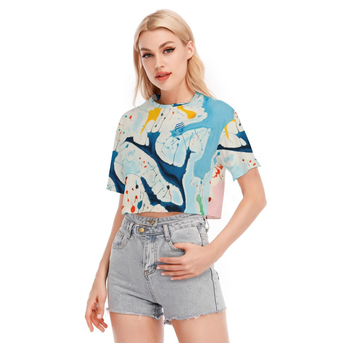 Ms. Shithead Everyone's Been One Summer Glacier Totem Lounge Attitude Cropped T-Shirt