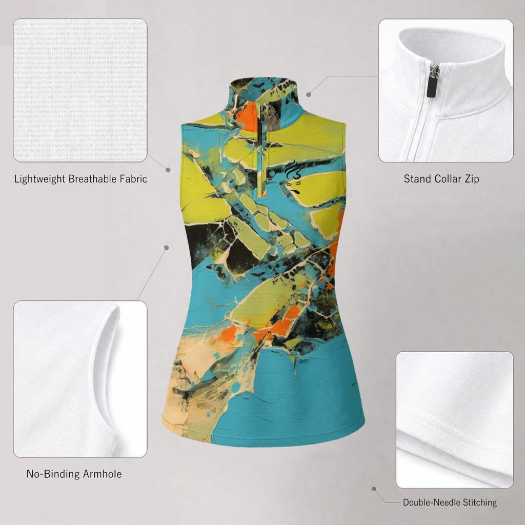 Ms. Shithead Everyone's Been One In-Flight Aerial Totem Women's Sleeveless Golf/Tennis/Pickleball