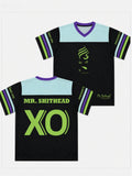 Mr. Shithead Everyone's Been One Livin' Lime Totem on Black Boxy Football Jersey Shirt