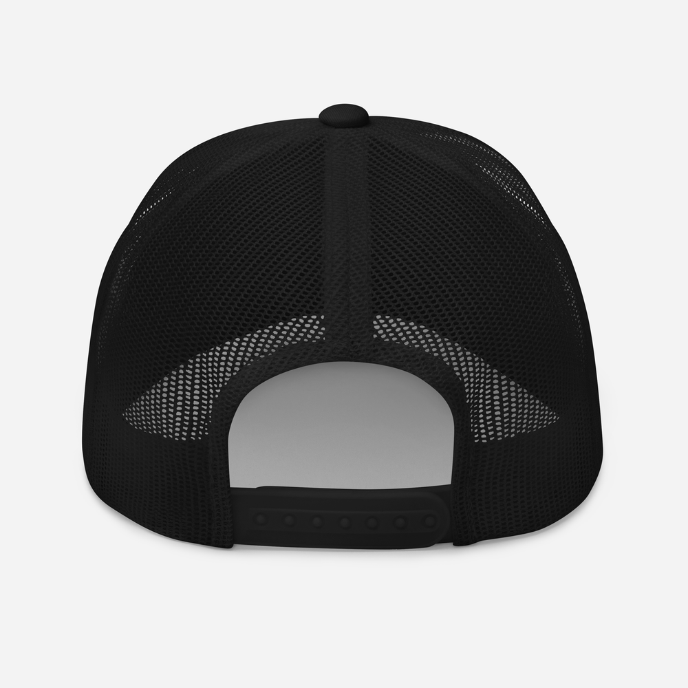 Ms. Shithead Everyone's Been One Electric Blue on Bold Black Baseball Snap Back Cap